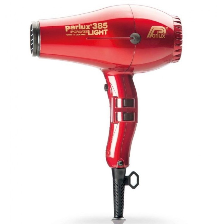 Профессиональный фен для волос Parlux 385 Powerlight 0901-385 red — Фирменный магазин Parlux в России