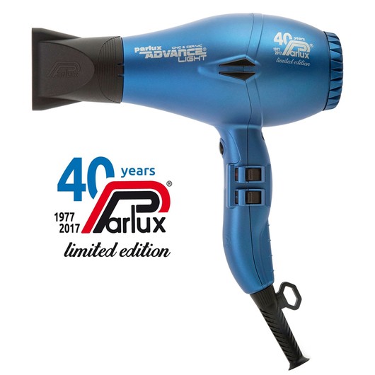 Профессиональный фен для волос Parlux Advance Light 0901-Adv matt blue фото 1 — Фирменный магазин Parlux в России