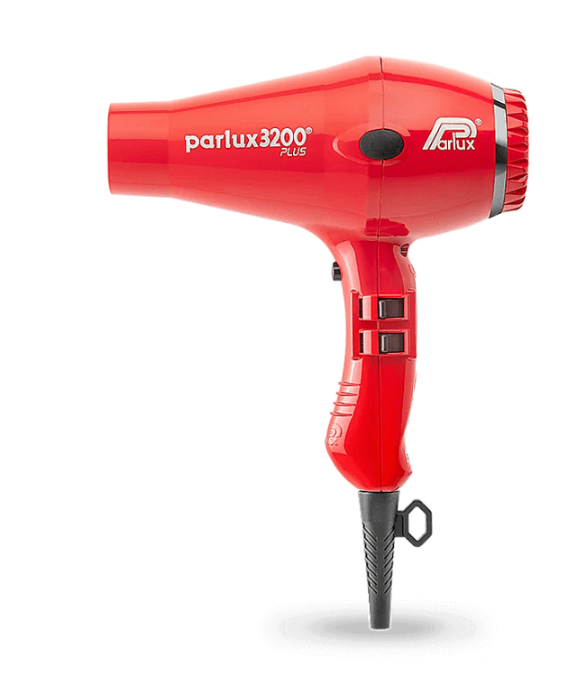 Профессиональный фен для волос Parlux 3200 Plus Red (красный) — Фирменный магазин Parlux в России