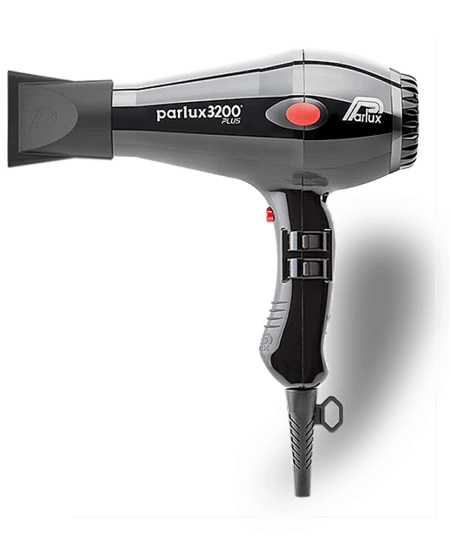 Профессиональный фен для волос Parlux 3200 Plus Black  (чёрный) — Фирменный магазин Parlux в России